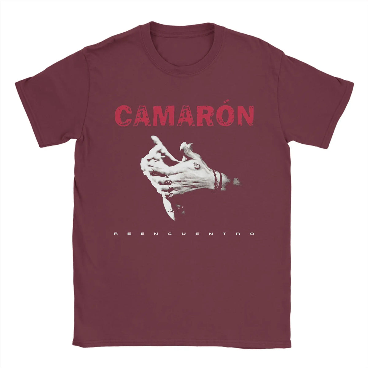 Camarón de la Isla Flamenco Singer T-Shirt – 100% Cotton Short-Sleeve Graphic Tee