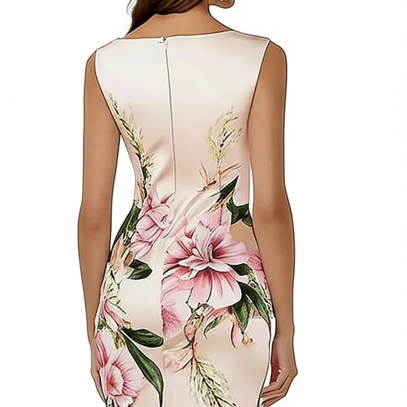 Women's Asymmetrical One-Shoulder Ruched Maxi Dress with Side Slit
