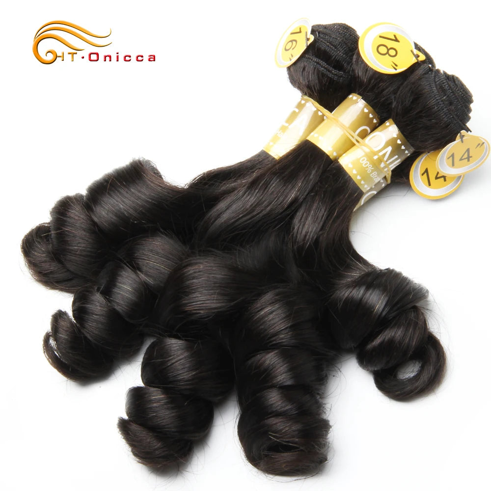 EggCurl™ 5-Piece Peruvian Human Hair Bundles