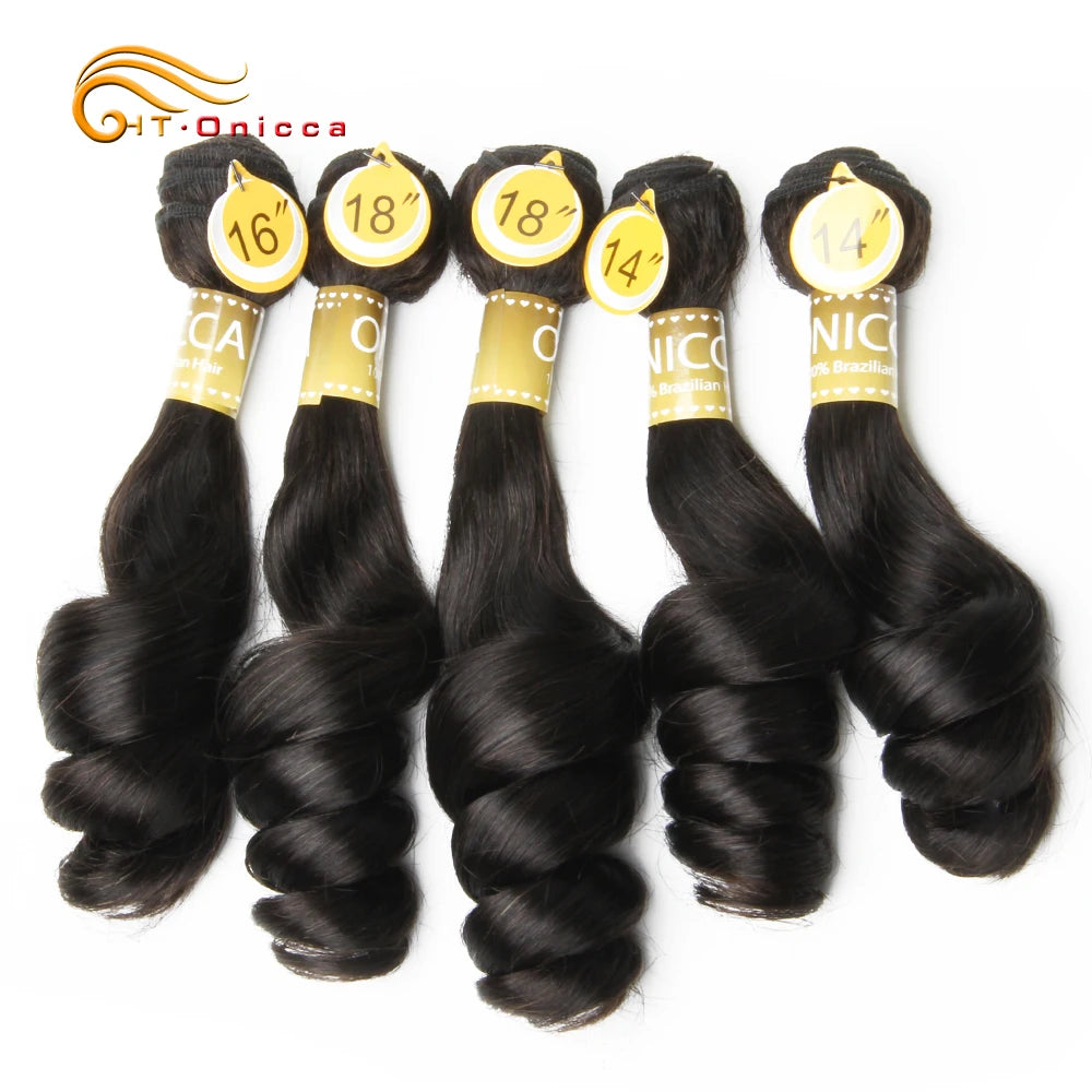EggCurl™ 5-Piece Peruvian Human Hair Bundles