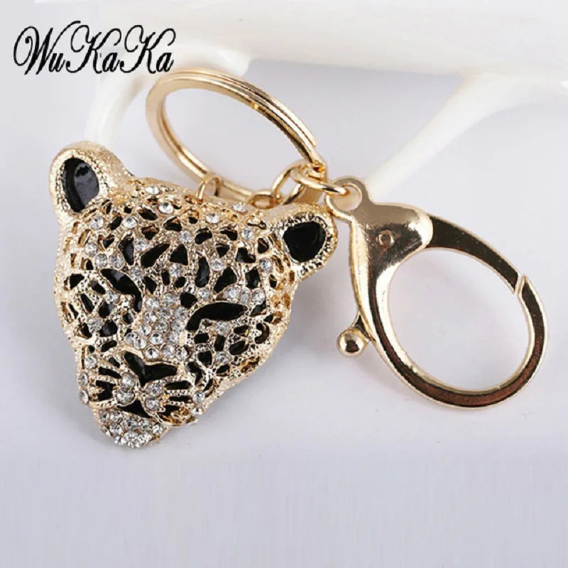 Full Rhinestone Crystal Pumpkin Keychain & Bag Charm