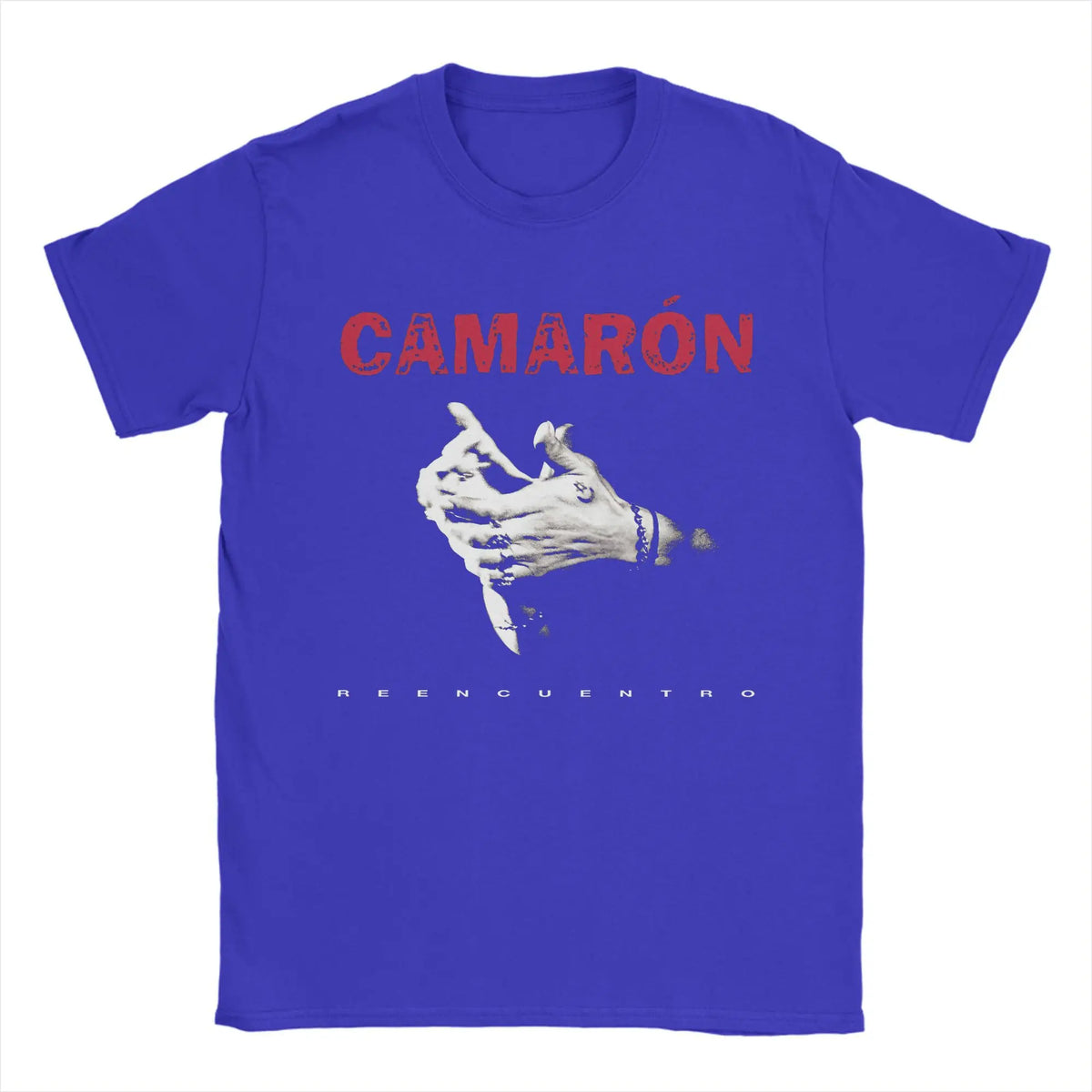 Camarón de la Isla Flamenco Singer T-Shirt – 100% Cotton Short-Sleeve Graphic Tee