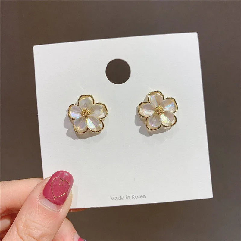Trend Simulation Pearl Long Earrings Romantic Cute Simple Personality Female Wedding  Fashion Korean Jewelry Pendant Earrings