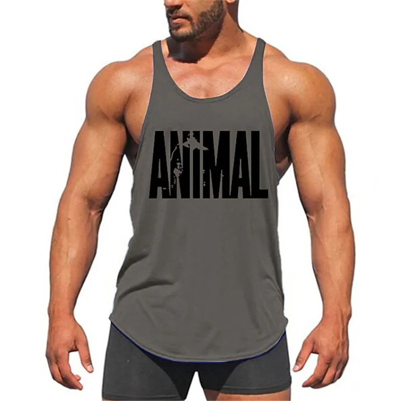 Men’s Athletic Graphic Tank Top – Sleeveless Gym & Workout Vest