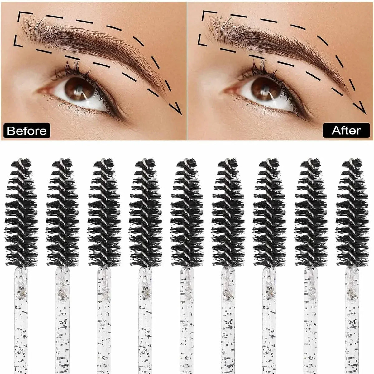 PrecisionSpool™ Professional Disposable Lash & Brow Wands