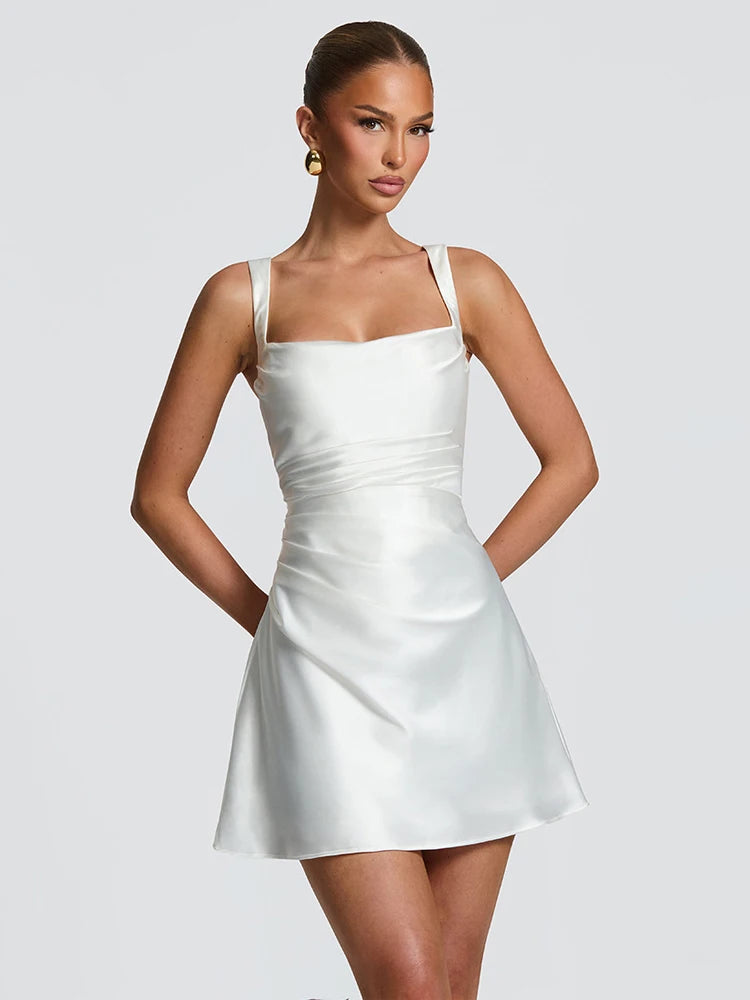 Women's Asymmetrical One-Shoulder Ruched Maxi Dress with Side Slit
