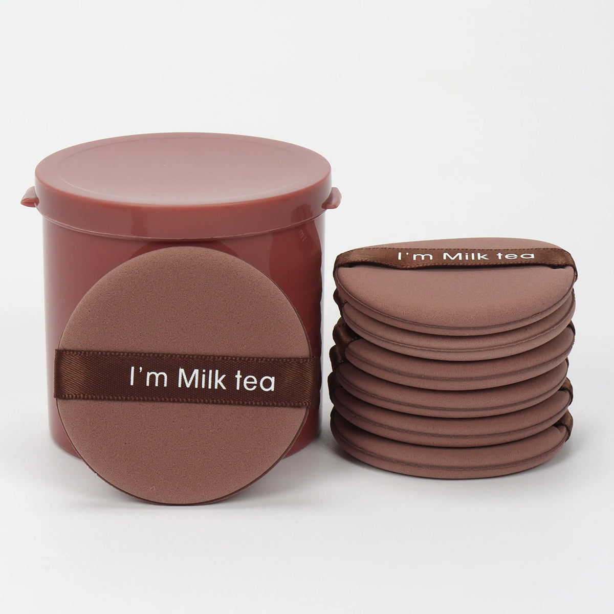 7-Piece Powder Puff Set with Hygienic Storage Case