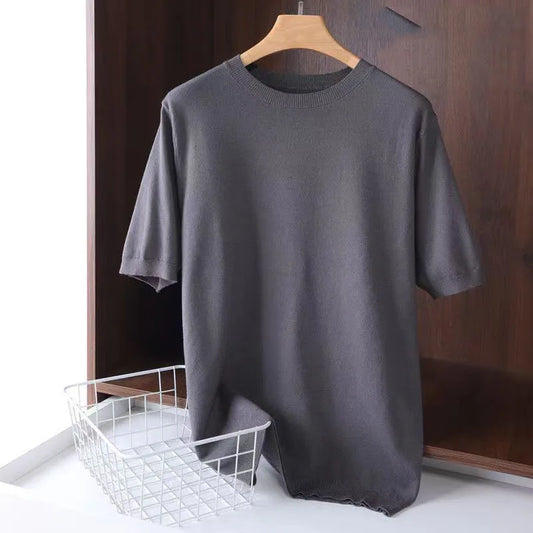 Men's Superfine Merino Wool Quick-Dry Short-Sleeve T-Shirt