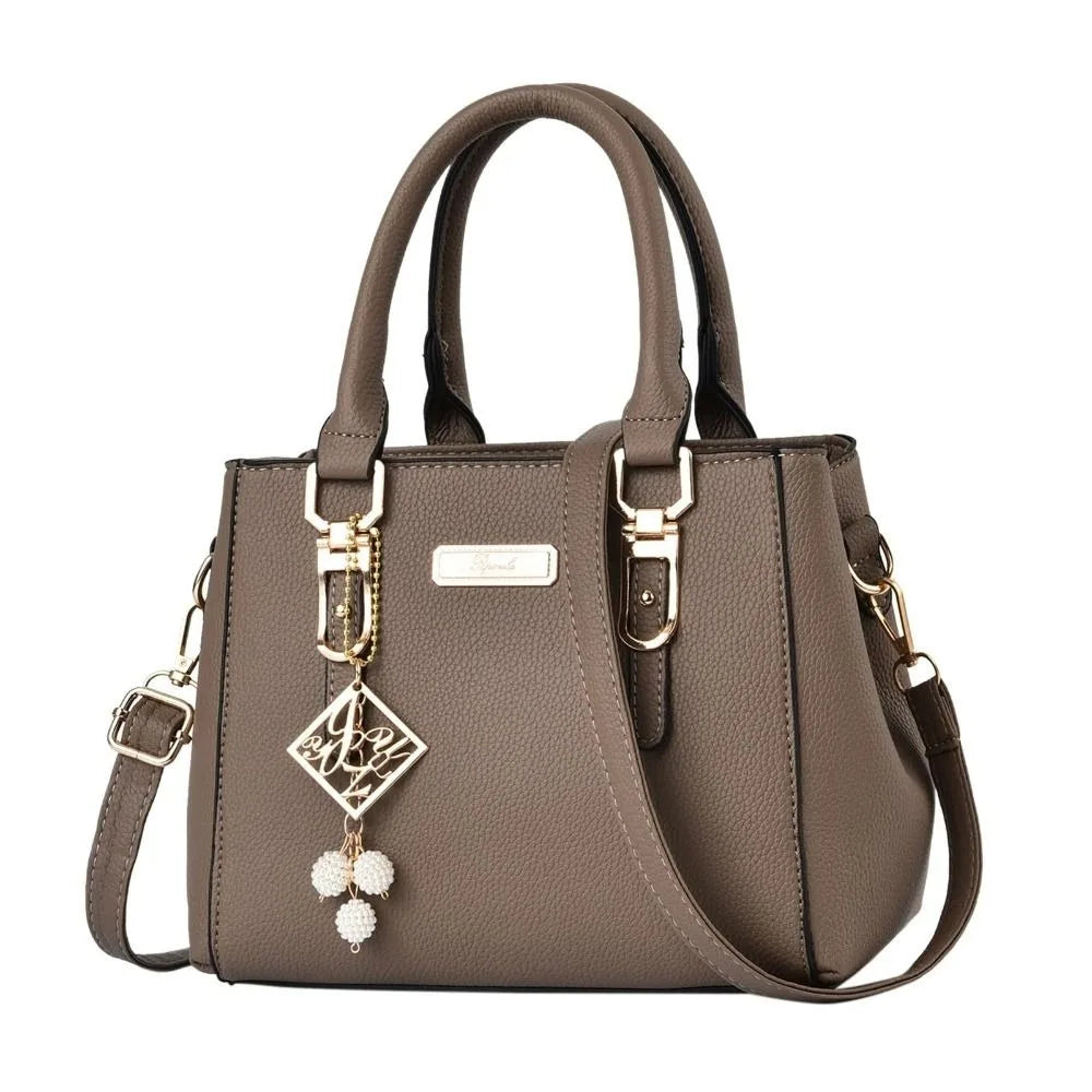 Women's Casual Leather Messenger & Large Capacity Shoulder Bag
