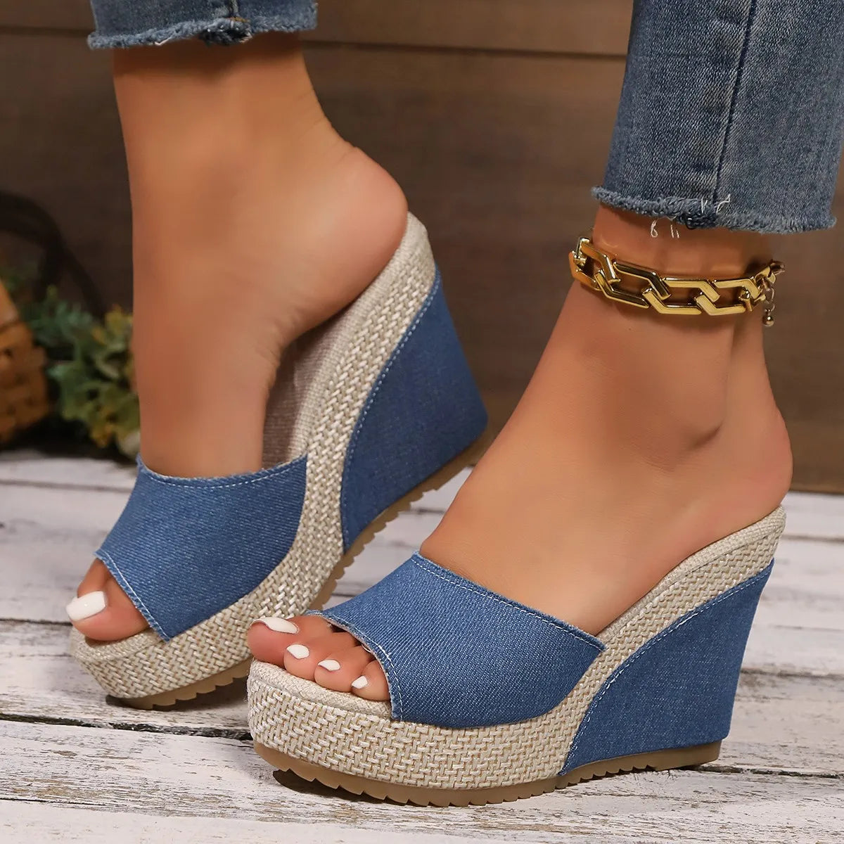 2026 Women's Summer Wedge Sandals & Outdoor Beach Platform Slides