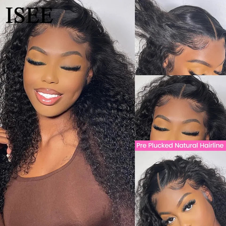 ReadyGo™ 7x5 HD Glueless Mongolian Water Wave Human Hair Wig