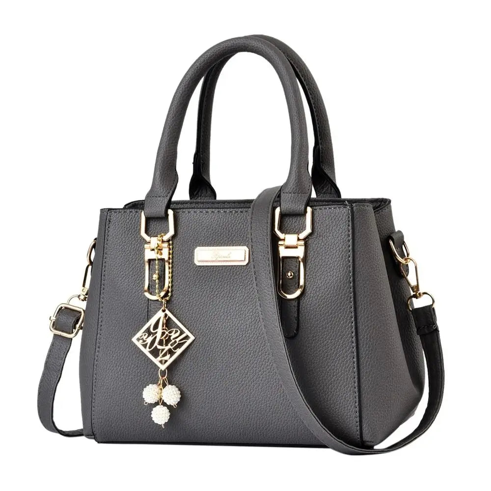 Women's Casual Leather Messenger & Large Capacity Shoulder Bag