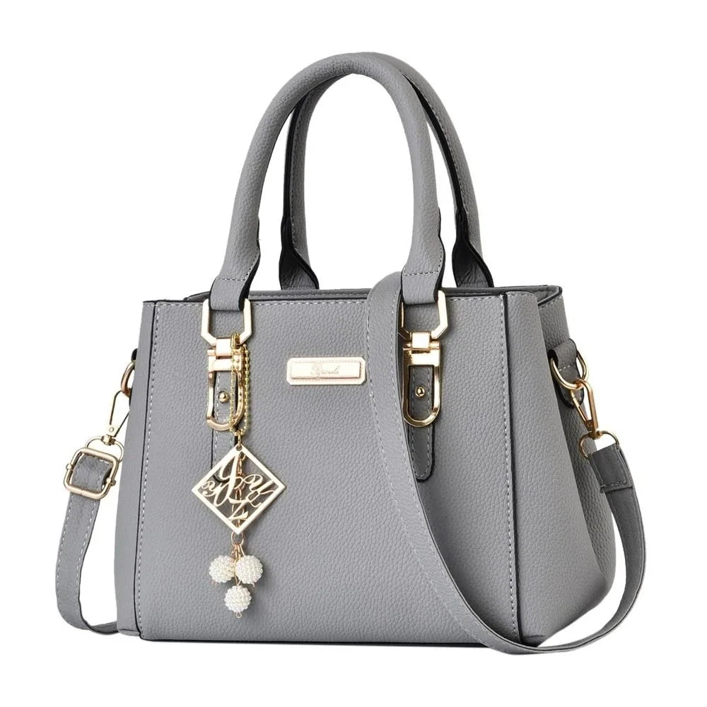 Women's Casual Leather Messenger & Large Capacity Shoulder Bag