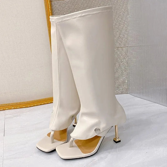 Women's Summer Open-Toe High-Heel Booties & Designer Flip-Flop Sandals