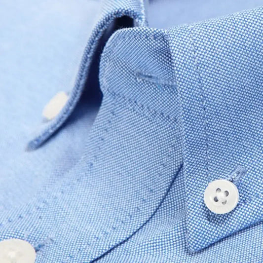 Men's Oxford Spinning Business Casual Button-Down Shirt