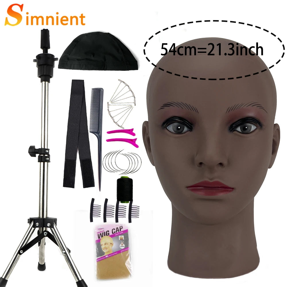 StudioHead™ Cosmetology Mannequin Head with Adjustable Tripod Stand