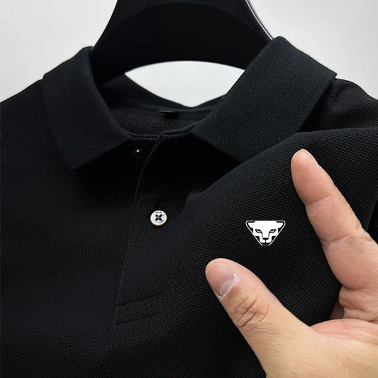 Men’s Breathable Golf Polo Shirt – Modern Office & Casual Fit