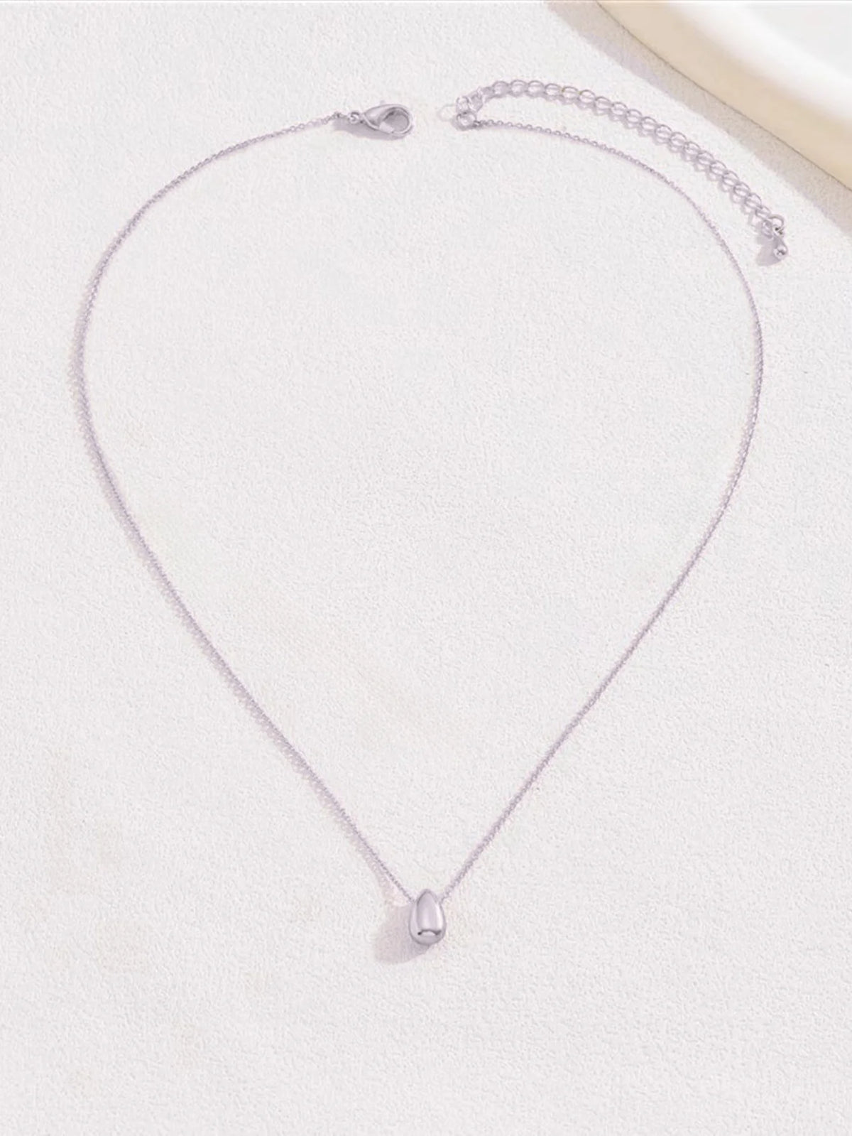 Lumière Minimal™ 18K Gold Plated Water Drop Beaded Stainless Steel Necklace