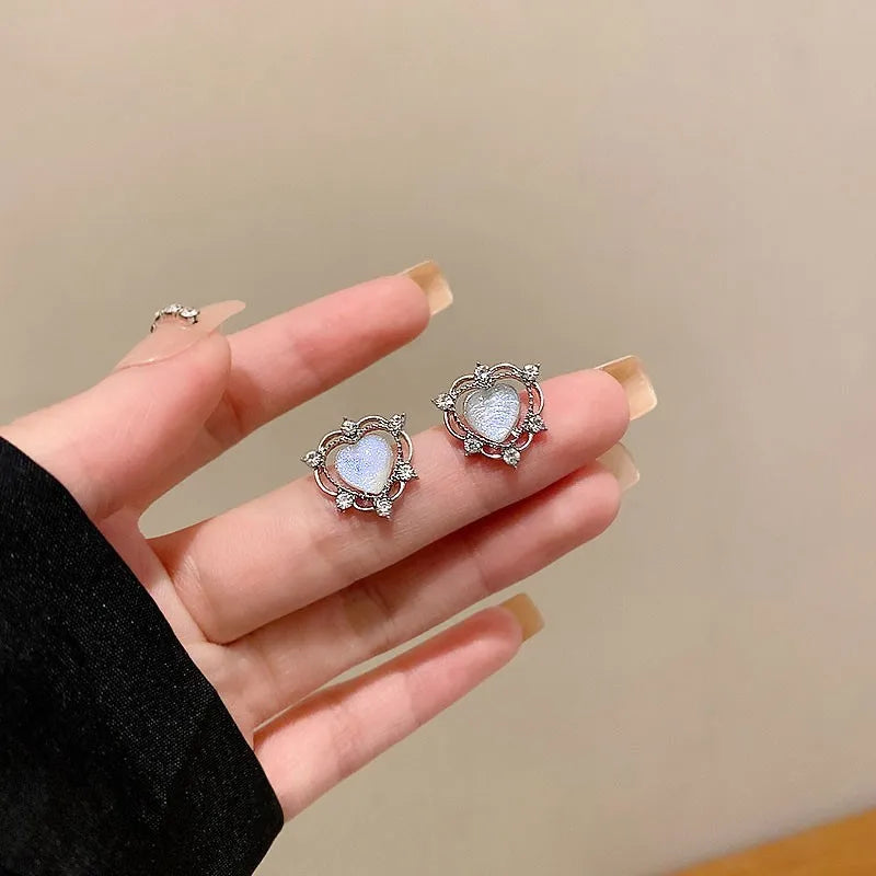 Trend Simulation Pearl Long Earrings Romantic Cute Simple Personality Female Wedding  Fashion Korean Jewelry Pendant Earrings
