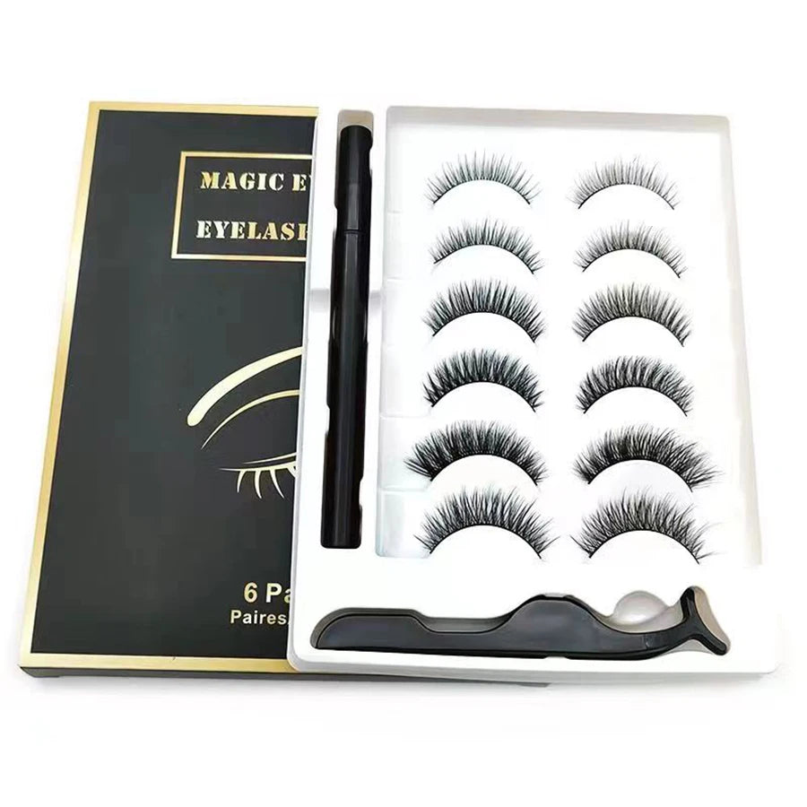 MagnaLash™ 6-Pair Magnetic Lash & Eyeliner Kit
