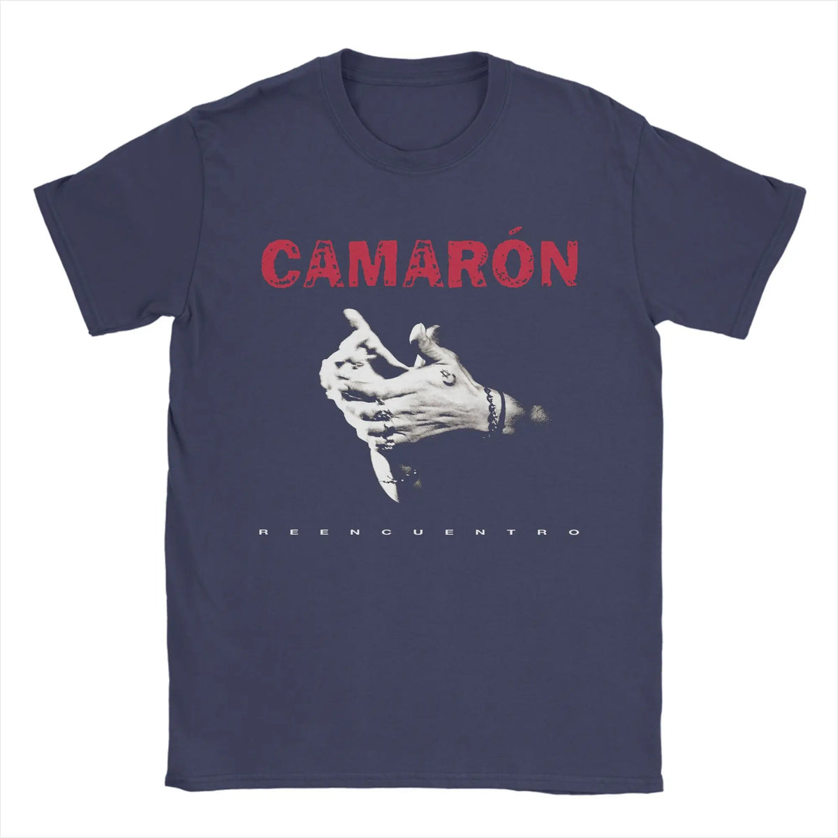 Camarón de la Isla Flamenco Singer T-Shirt – 100% Cotton Short-Sleeve Graphic Tee