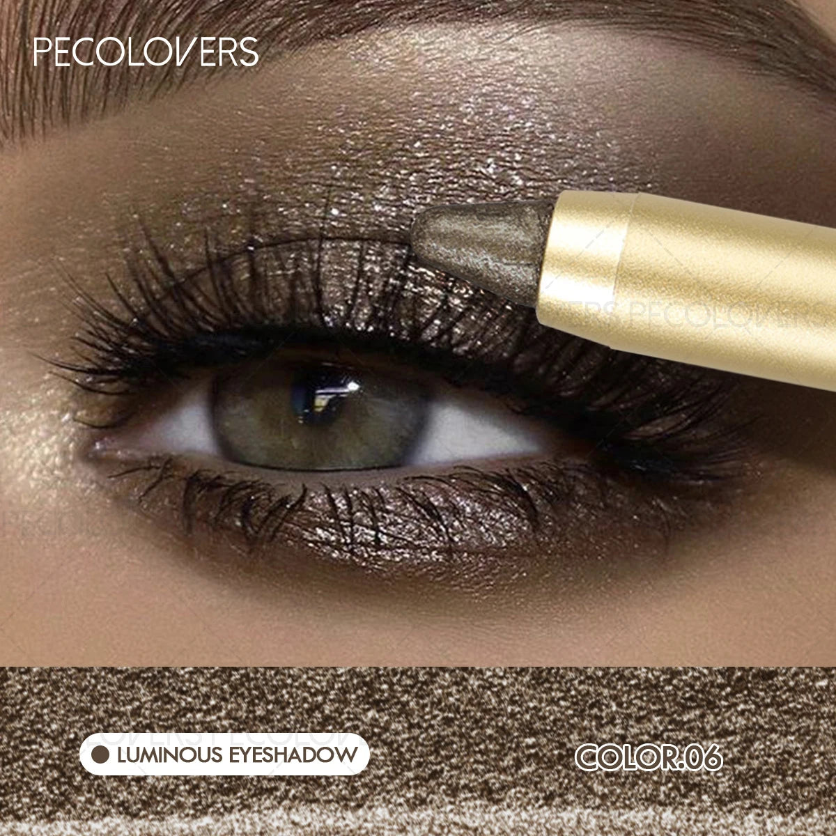 GlowStruck™ Dual-Ended Shimmer Eyeshadow Stick with Built-In Smudger Brush