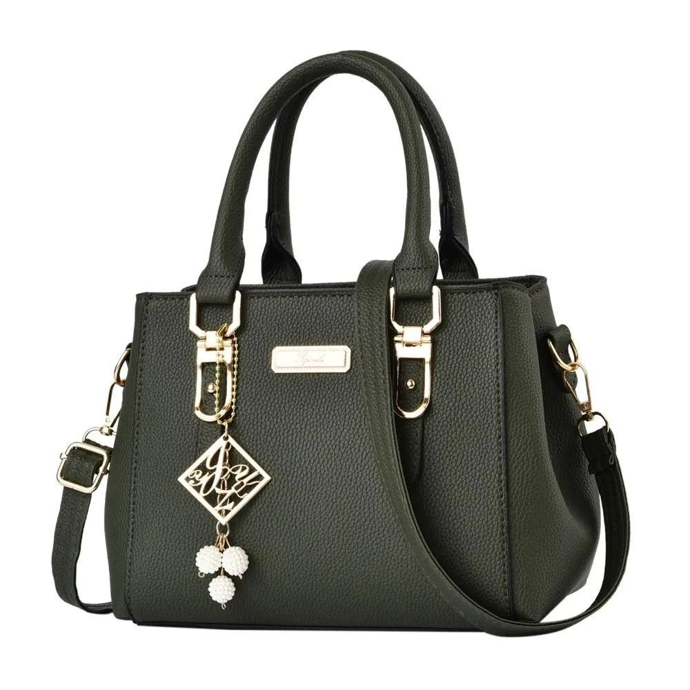 Women's Casual Leather Messenger & Large Capacity Shoulder Bag