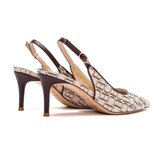 SoleVacay™ Chic Slingback Heeled Sandals