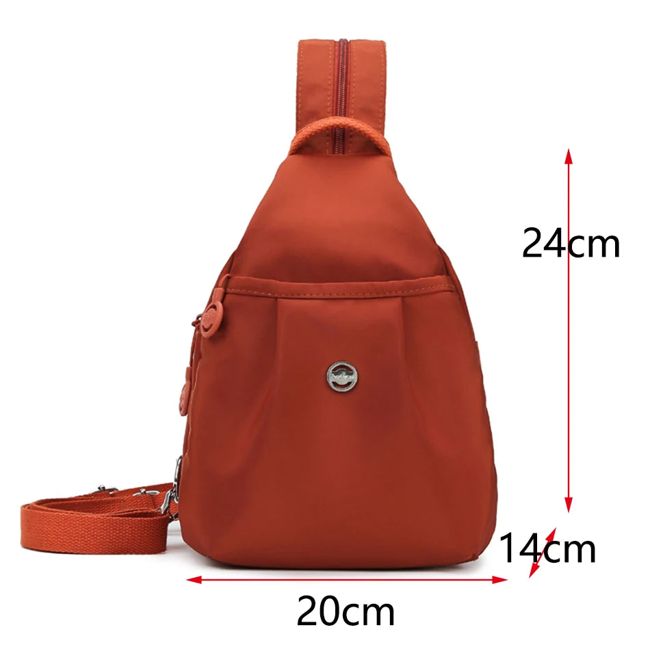 Women's Multi-Functional Large Capacity Chest Bag & Convertible Backpack
