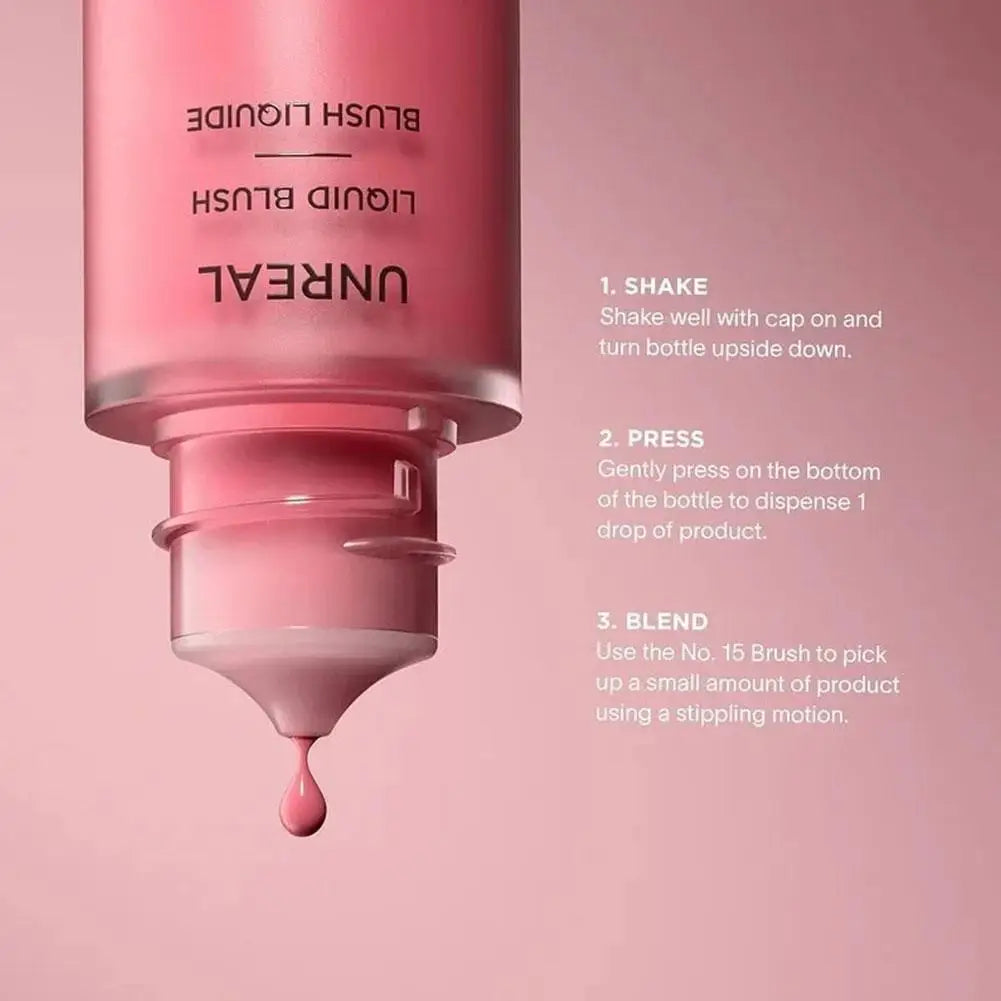 Lasting Natural Liquid Blush 6 Colors Matte Multifunctional Rouge Stick SCENE MOMENT Vision Korean Hourglass Unreal Liquid Blush