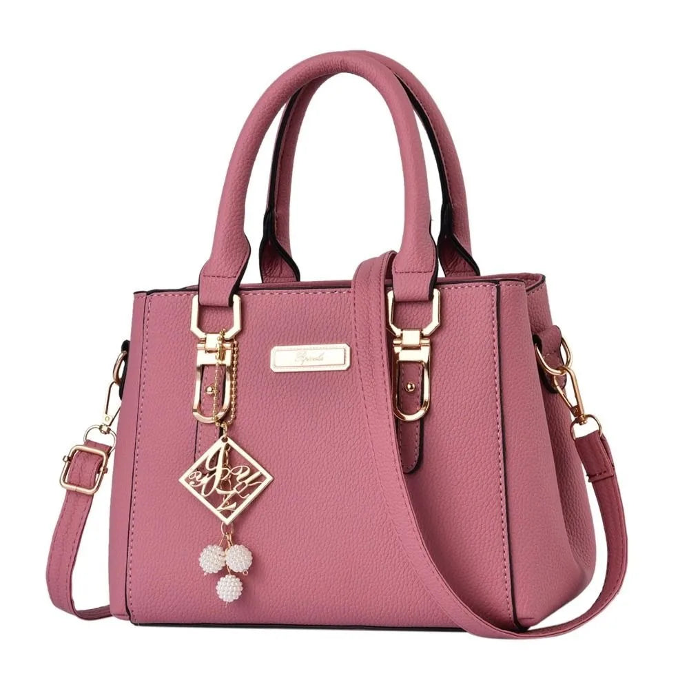 Women's Casual Leather Messenger & Large Capacity Shoulder Bag