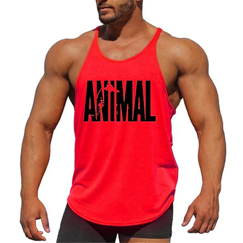 Men’s Athletic Graphic Tank Top – Sleeveless Gym & Workout Vest