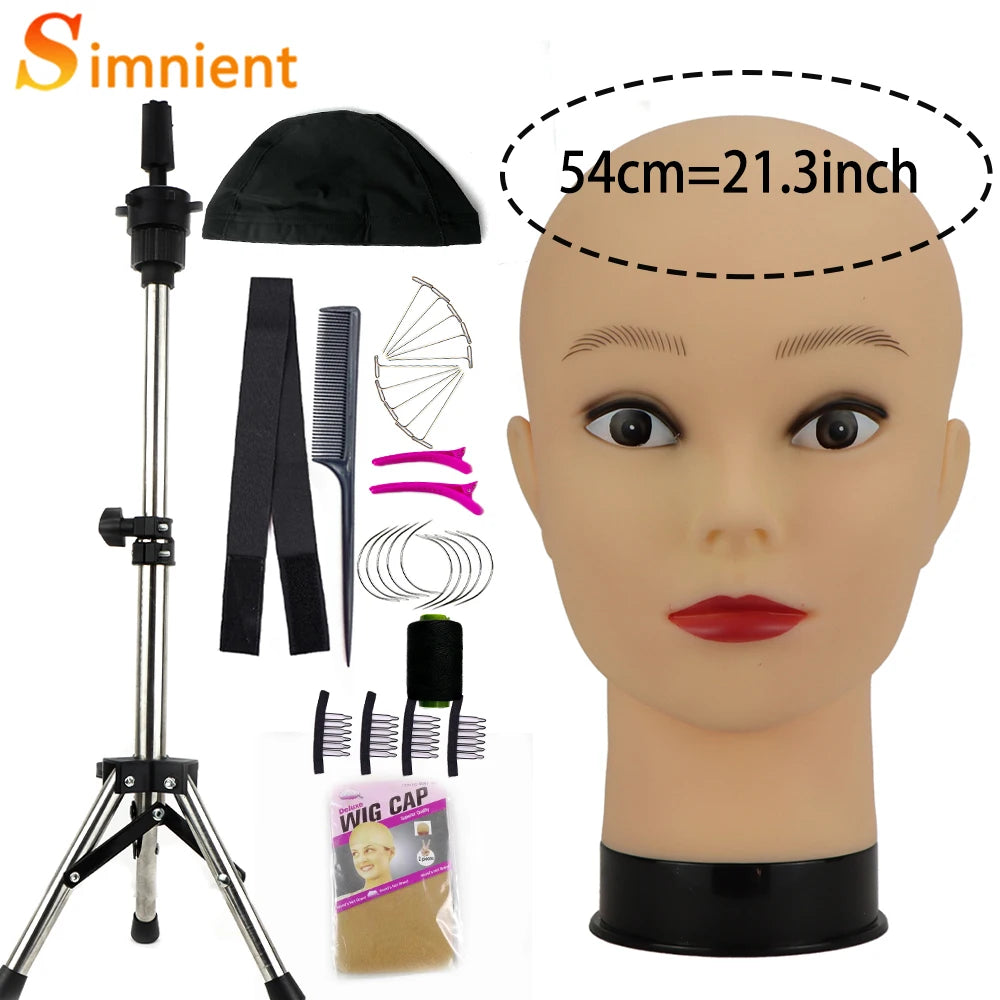 StudioHead™ Cosmetology Mannequin Head with Adjustable Tripod Stand