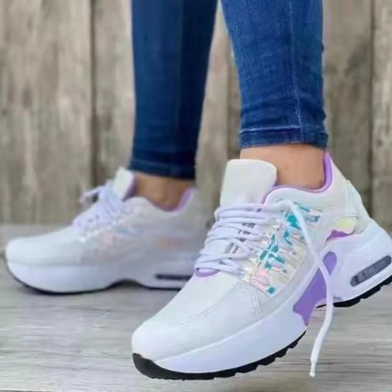2026 Women's Casual Mesh Running Sneakers & Summer Platform Tennis Shoes