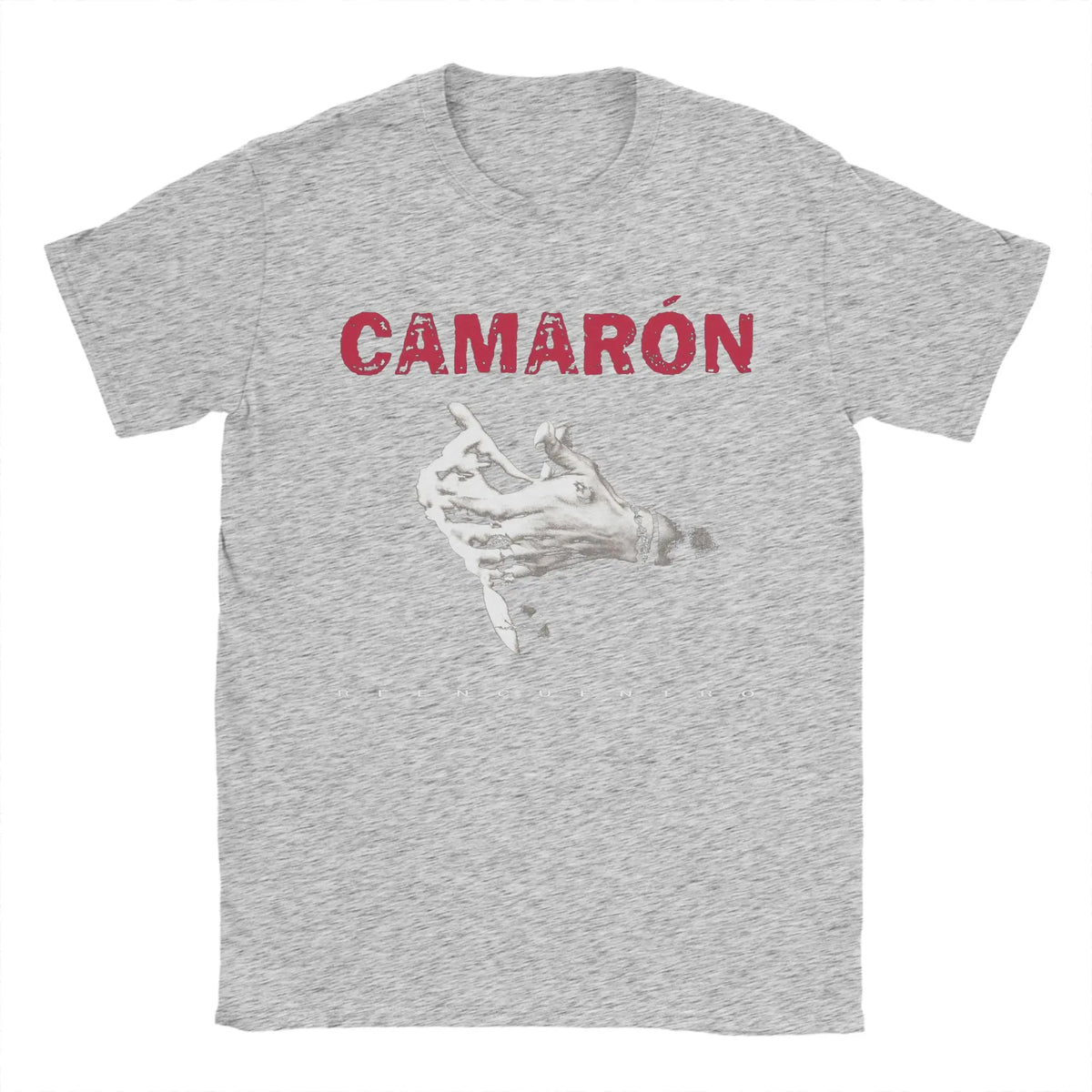 Camarón de la Isla Flamenco Singer T-Shirt – 100% Cotton Short-Sleeve Graphic Tee