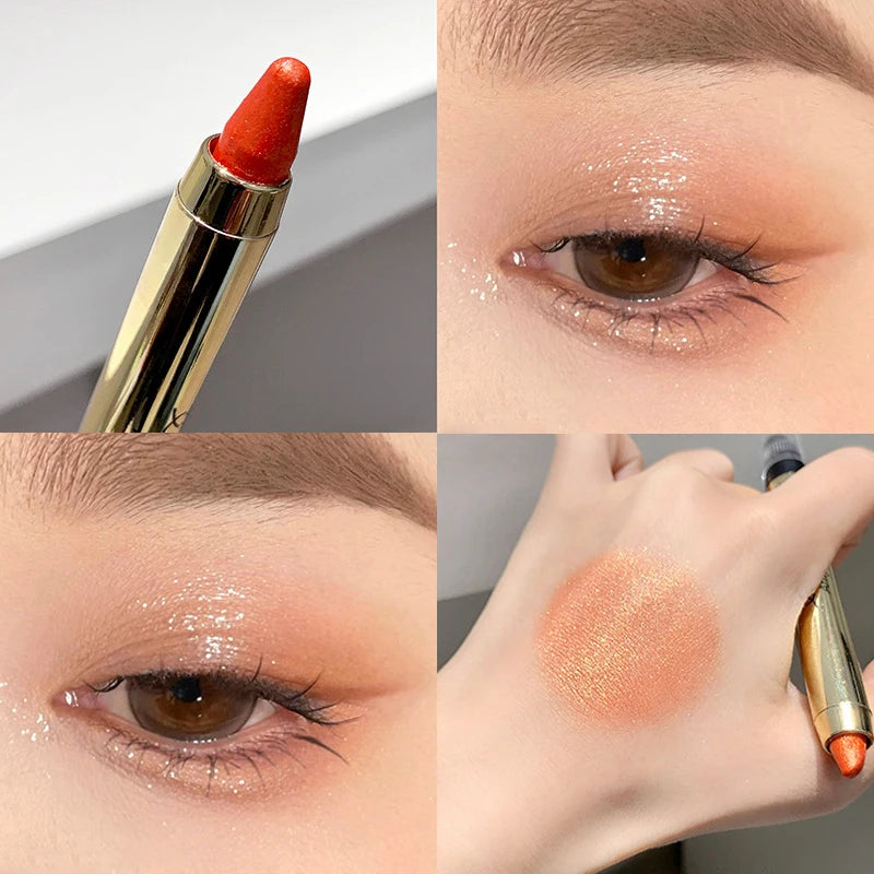 ShimmerGlow™ Waterproof Metallic & Pearlescent Eyeshadow Pen