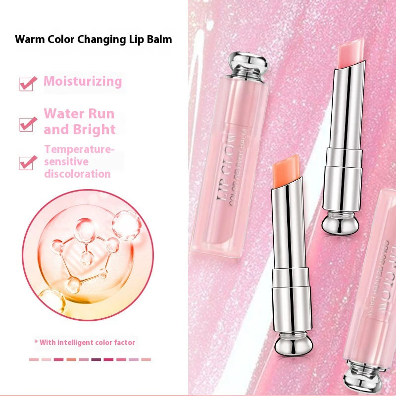 MagicGlow™ 3-Piece Color-Changing pH Lip Balm Set – Waterproof & Moisturizing