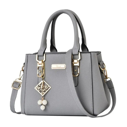 Women's Casual Leather Messenger & Large Capacity Shoulder Bag