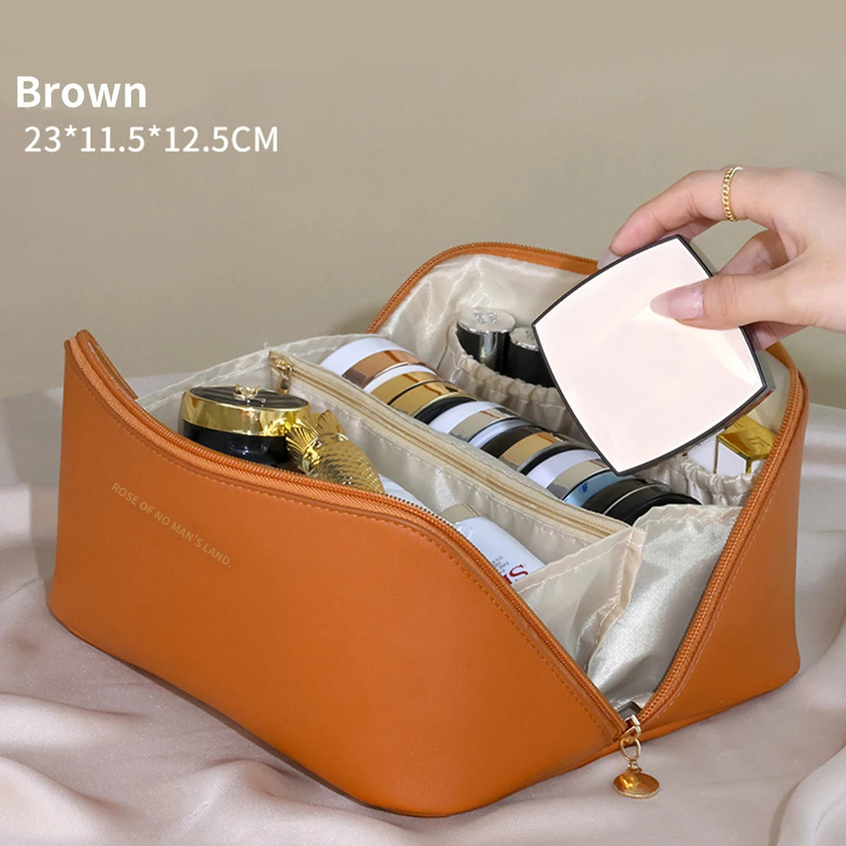 1Pcs Organ Pillow Makeup Bag Travel Portable Storage Bag Toiletry Bag High Appearance Level Simple Large Capacity Storage Bag