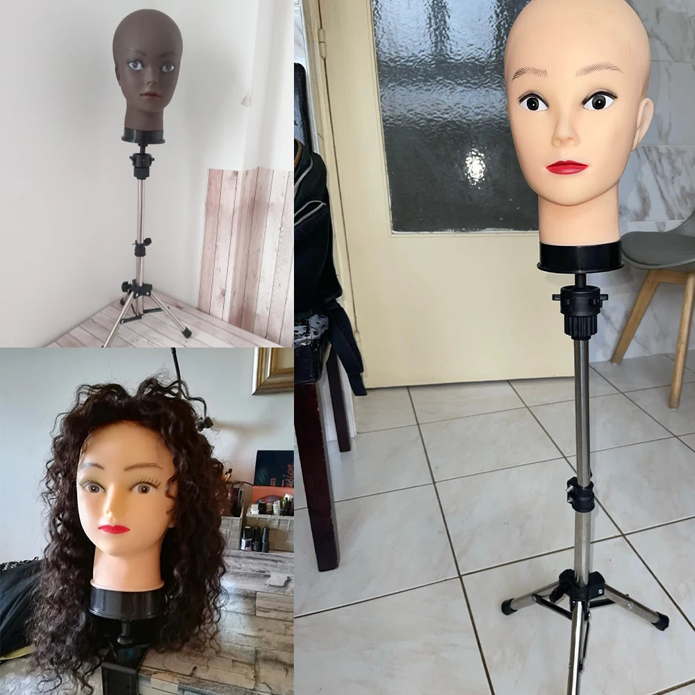 StudioHead™ Cosmetology Mannequin Head with Adjustable Tripod Stand