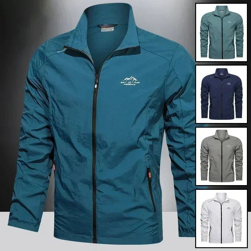 Men's Ultra-Light UV Protection Outdoor Windbreaker Jacket