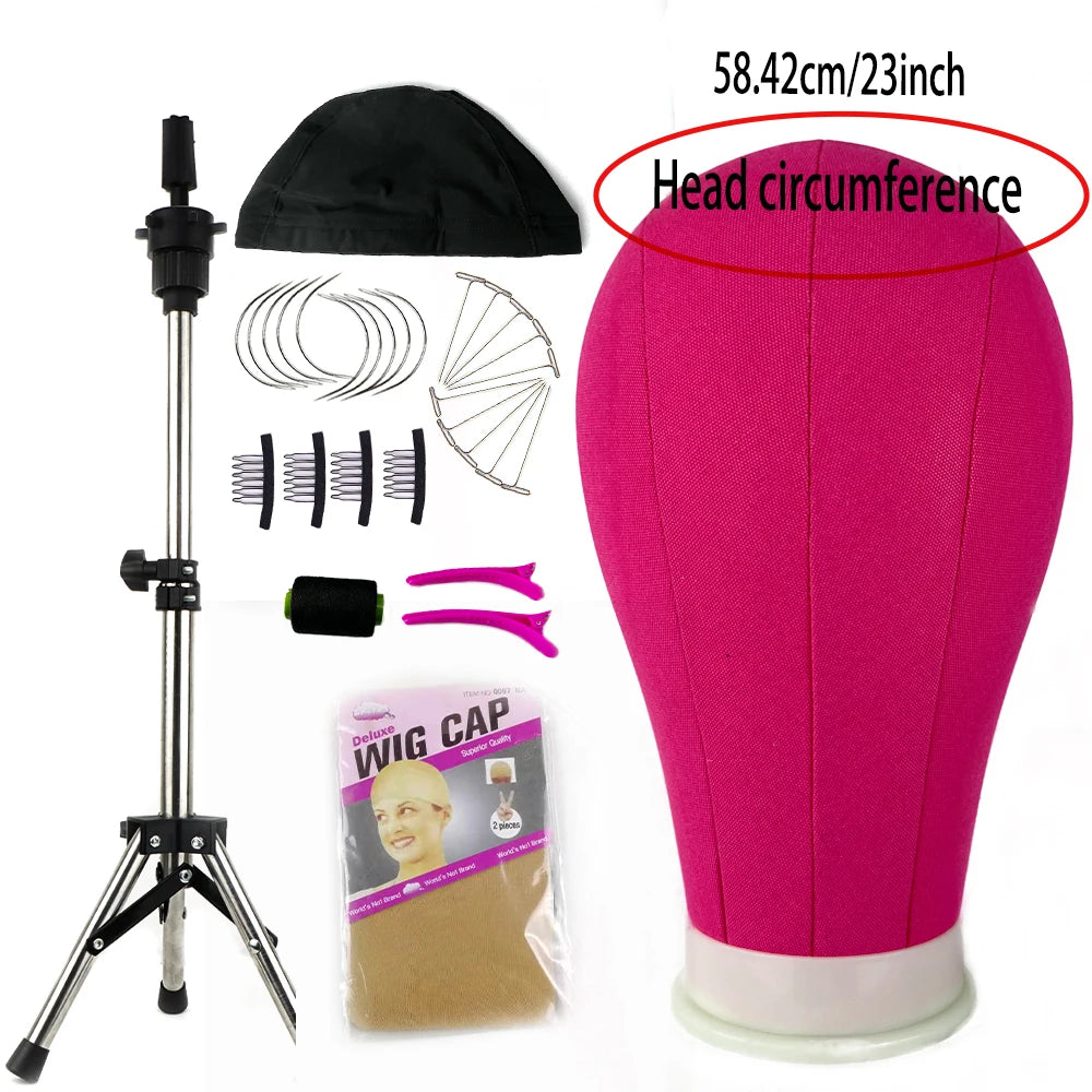 StudioHead™ Cosmetology Mannequin Head with Adjustable Tripod Stand