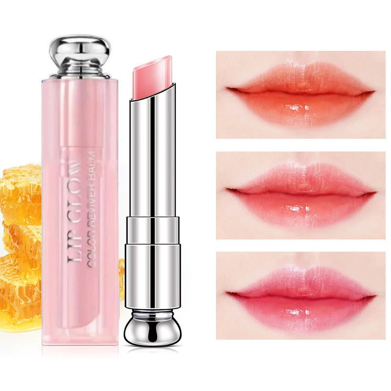 MagicGlow™ 3-Piece Color-Changing pH Lip Balm Set – Waterproof & Moisturizing