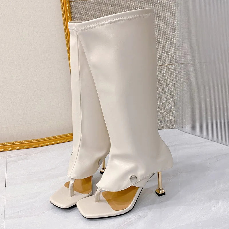 Women's Summer Open-Toe High-Heel Booties & Designer Flip-Flop Sandals
