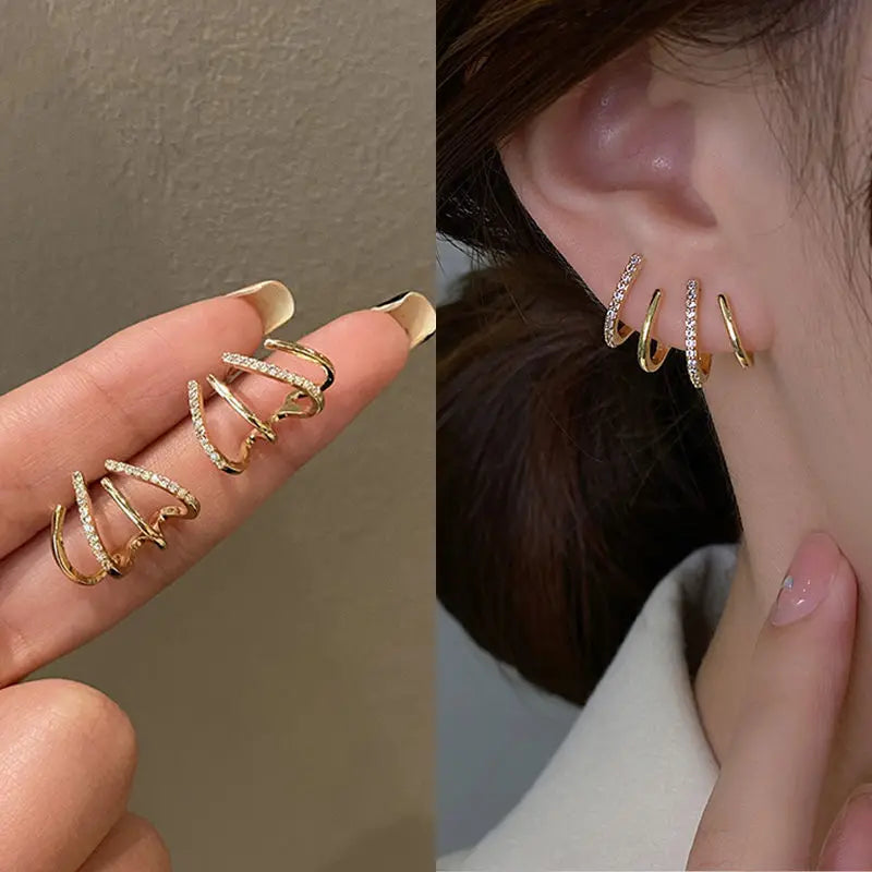 Trend Simulation Pearl Long Earrings Romantic Cute Simple Personality Female Wedding  Fashion Korean Jewelry Pendant Earrings