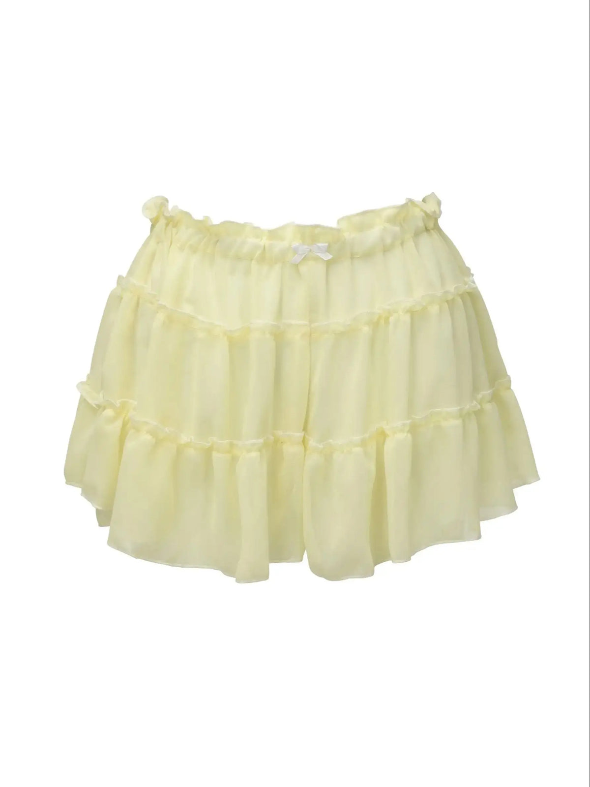 Women's Two-Piece Ruffle Off-The-Shoulder Bandeau & High-Waisted Maxi Skirt Beach Set