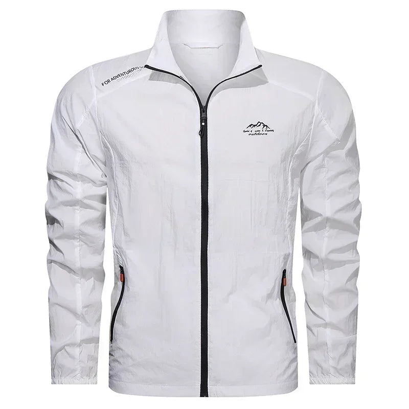 Men's Ultra-Light UV Protection Outdoor Windbreaker Jacket