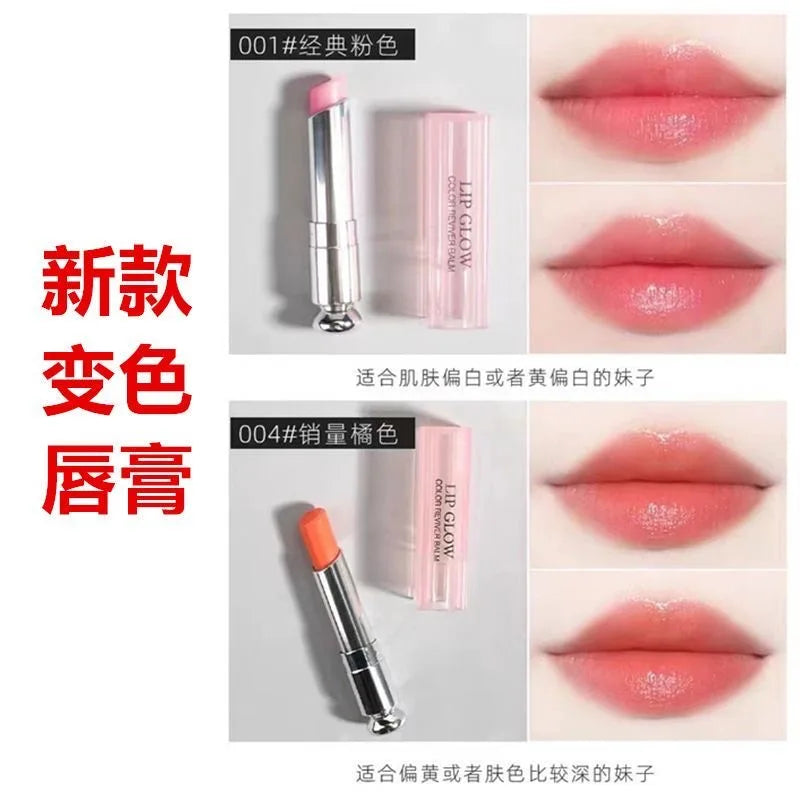 MagicGlow™ 3-Piece Color-Changing pH Lip Balm Set – Waterproof & Moisturizing