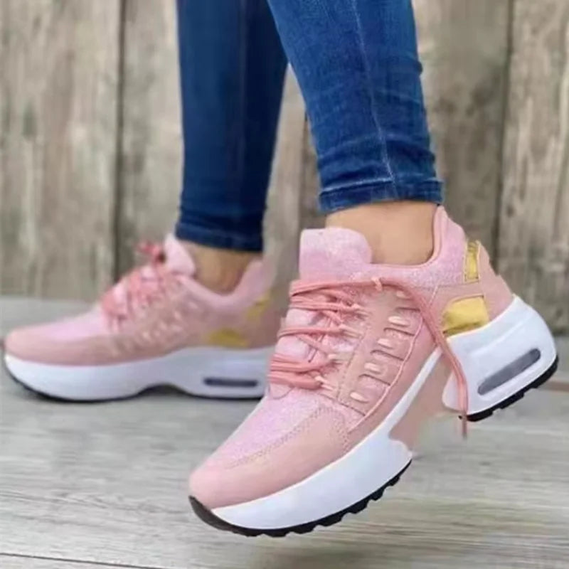2026 Women's Casual Mesh Running Sneakers & Summer Platform Tennis Shoes