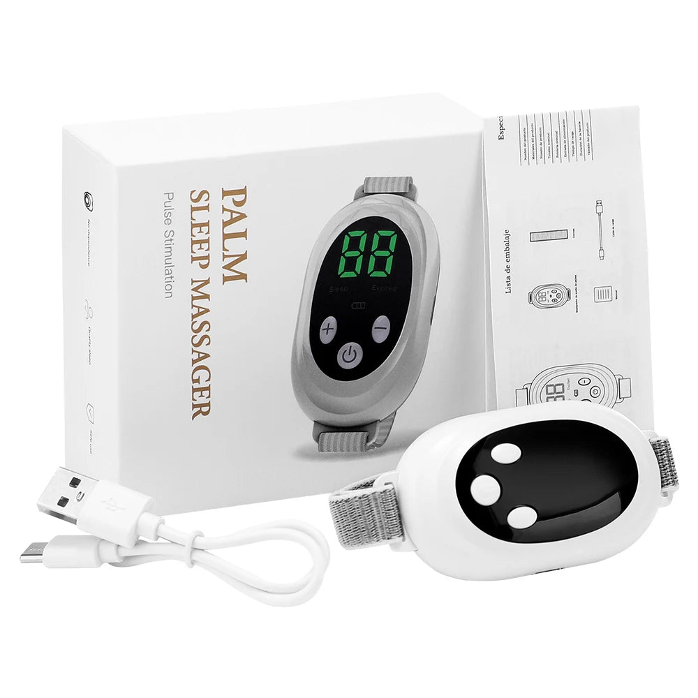 SleepWave™ Handheld EMS Microcurrent Sleep Aid & Anxiety Relief Massager